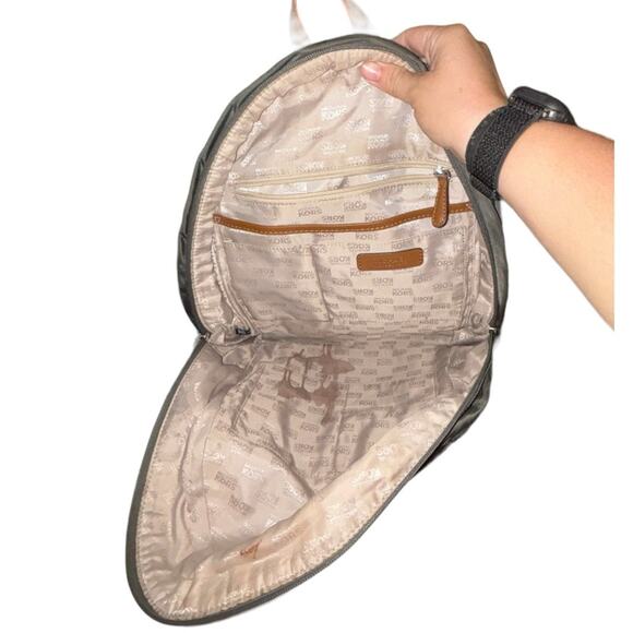 Michael Kors Women's Jet Set Black Large Nylon Backpack - Picture 4 of 4